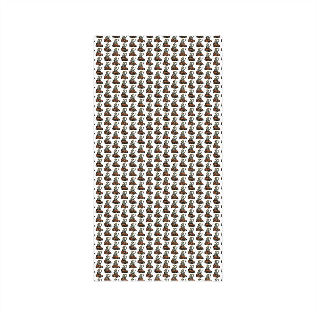 Neck Gaiter — Custom Logo Repeating Pattern (Brooks Landscaping)