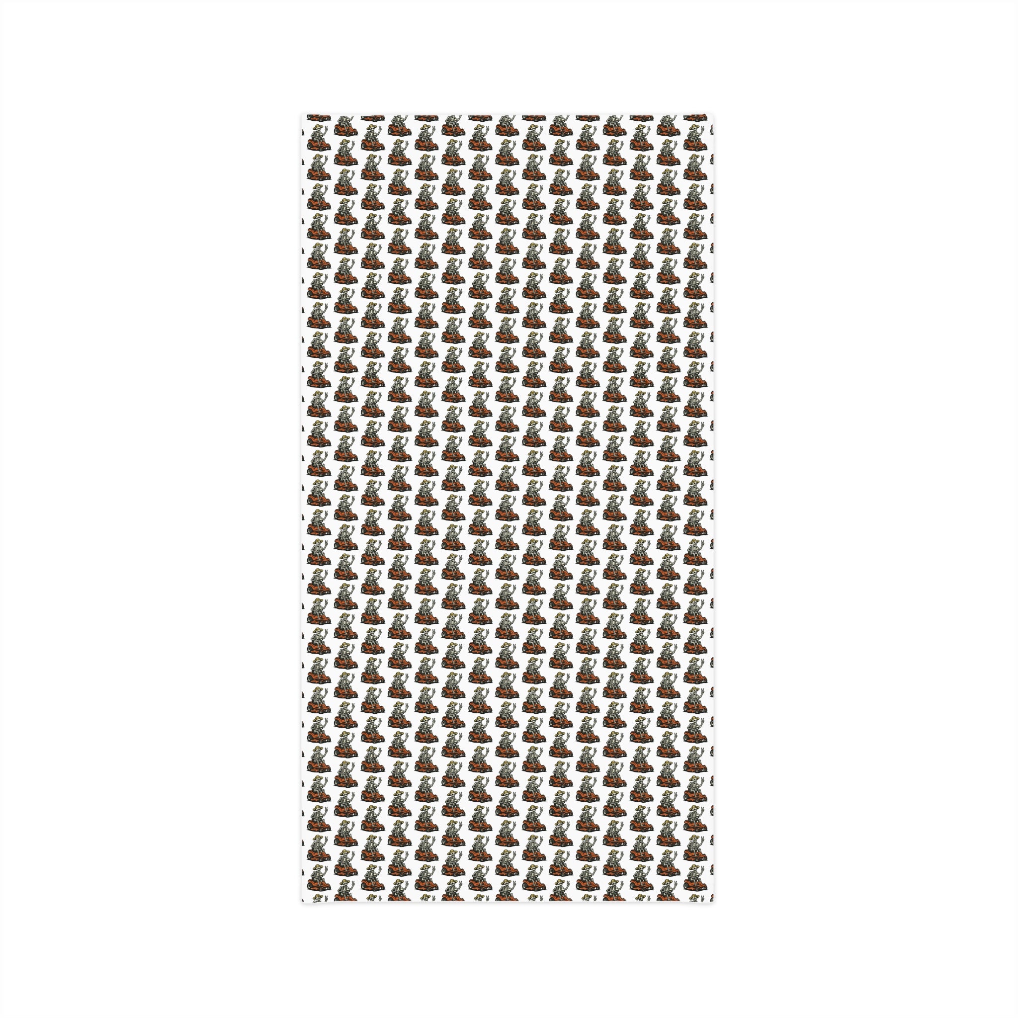 Neck Gaiter — Custom Logo Repeating Pattern (Brooks Landscaping)